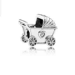 FLASH SALE - PANDORA Baby Carriage Charm
